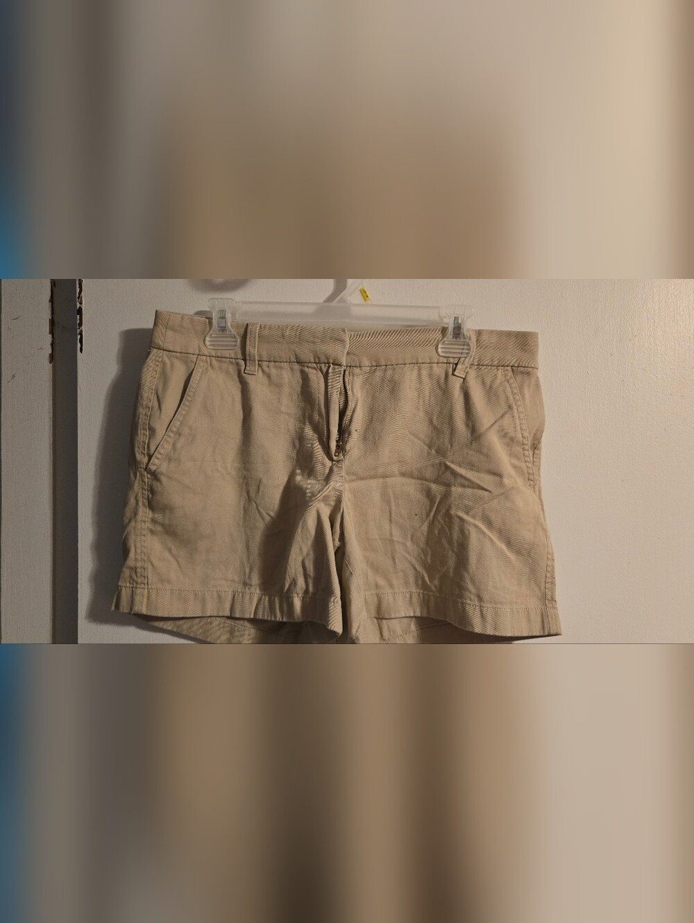 J. Crew Beige Cotton Bermuda Shorts